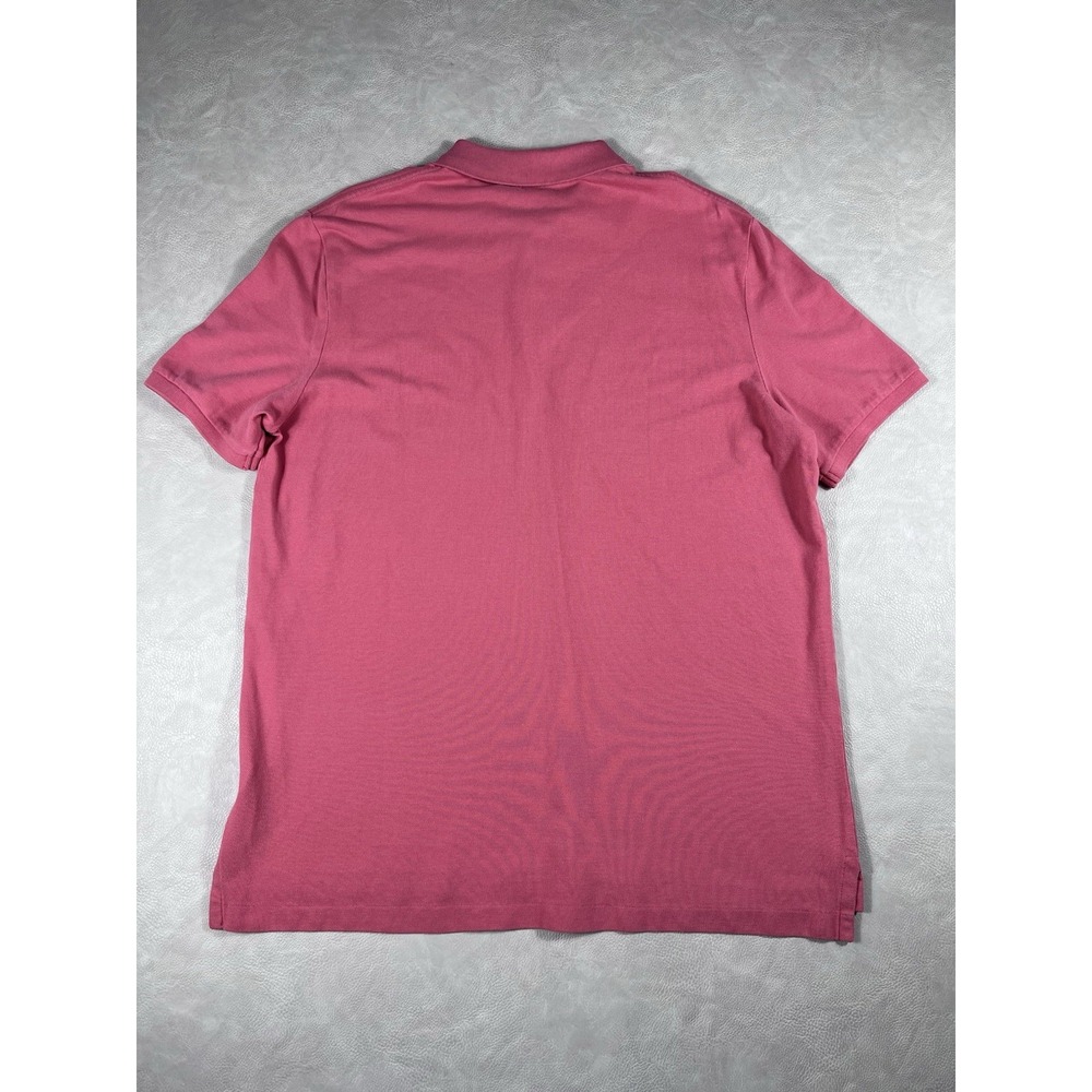 Polo Ralph Lauren Shirt Size Large Classic Fit Collared Pink Button Up Polo - Picture 3 of 7